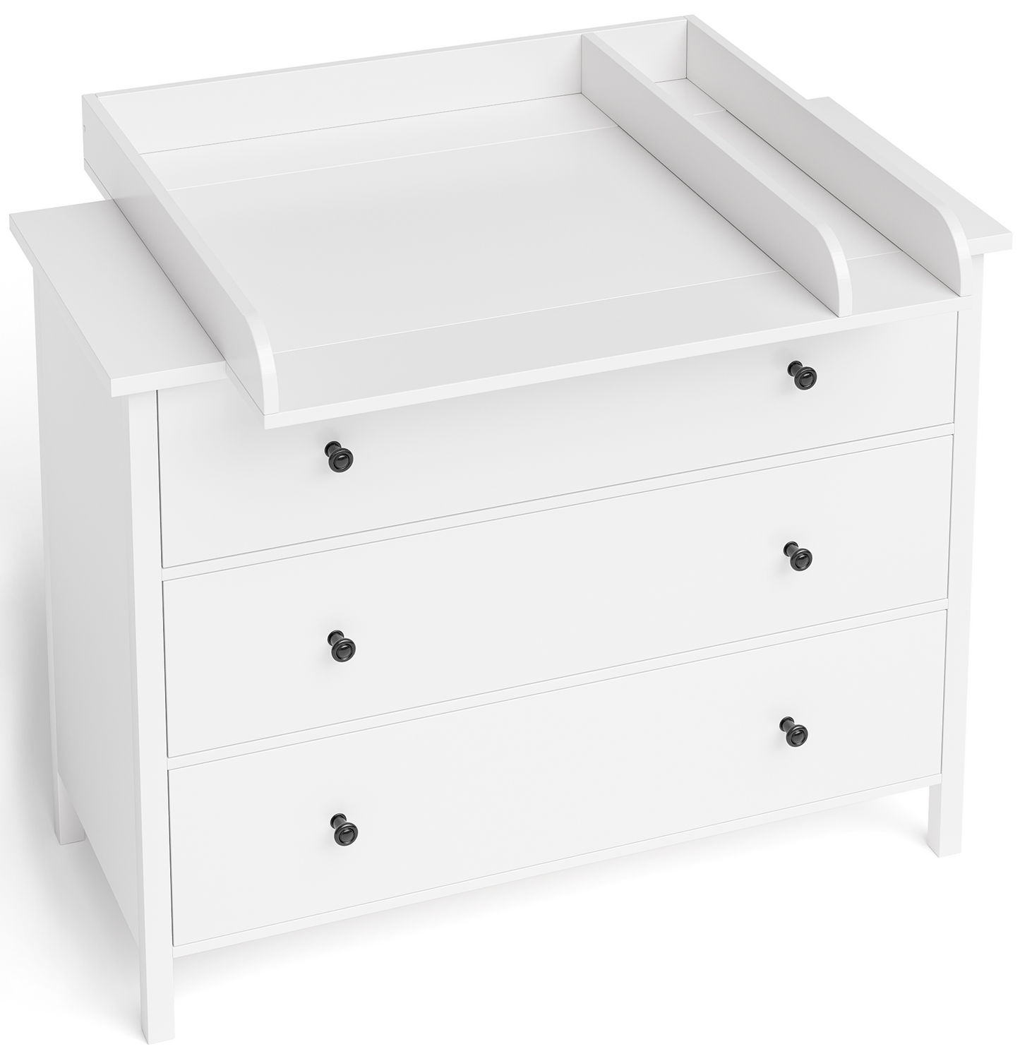 Oti Wickelaufsatz für IKEA Kommoden Malm, Hemnes, Nordli, mit Trennfach