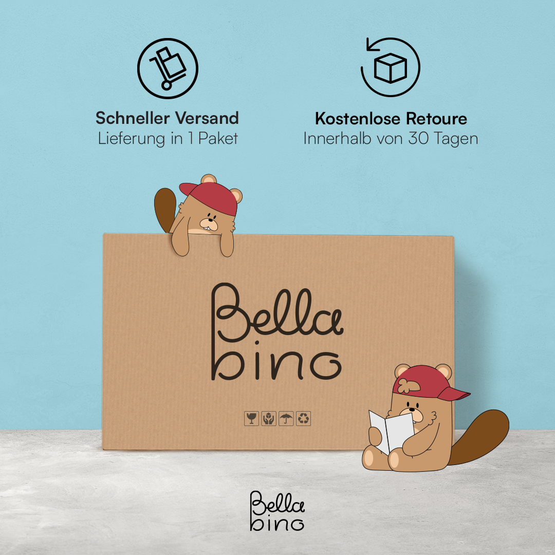 Sora Kindersitzbank, weiß/natur