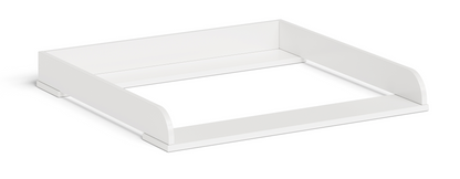 Oti Wickelaufsatz für IKEA Kommode Malm, Hemnes, Nordli weiß, 10 x 74 x 80 cm
