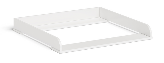 Oti Wickelaufsatz für IKEA Kommode Malm, Hemnes, Nordli weiß, 10 x 74 x 80 cm