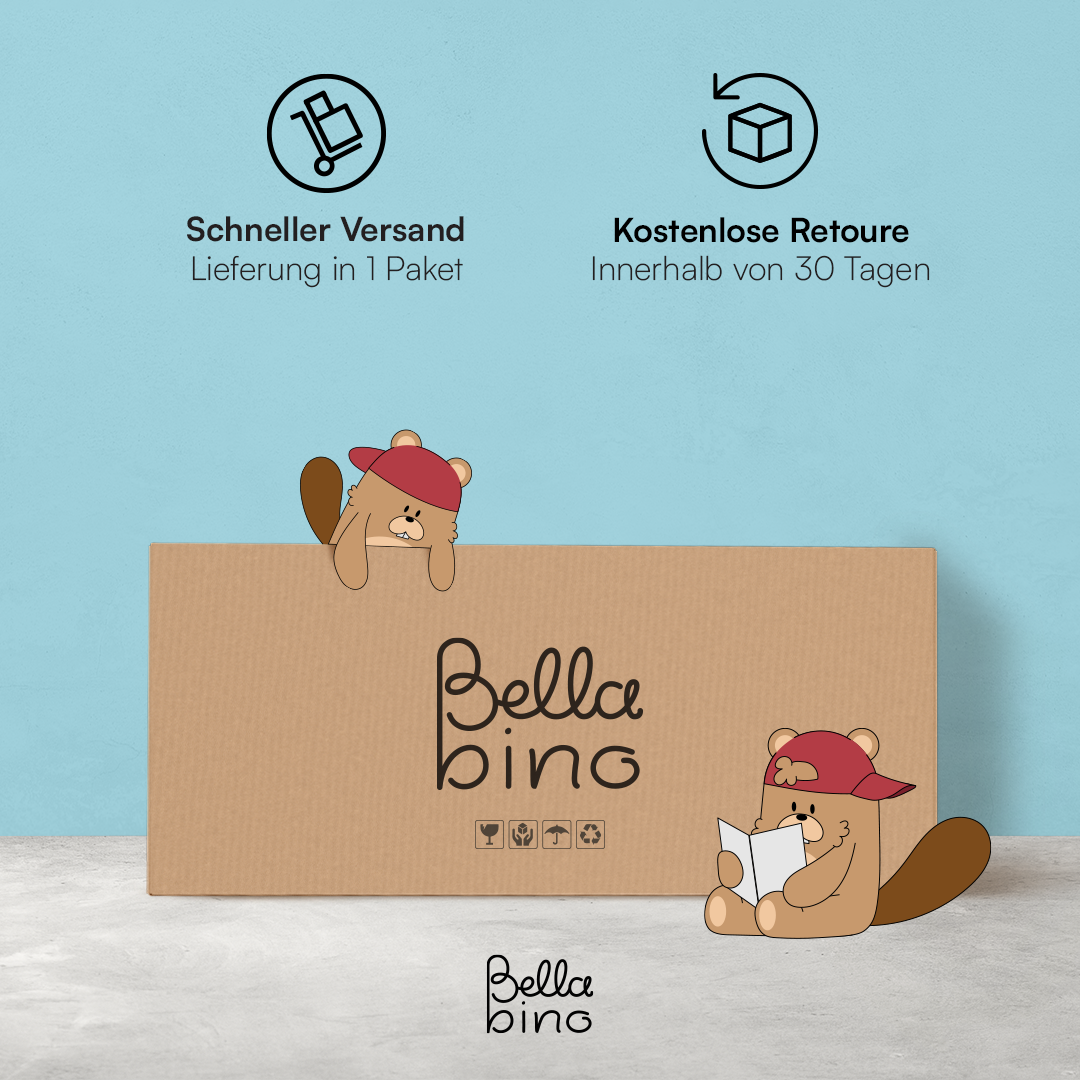 Campo Kinderschreibtisch, beige/natur, 4-fach höhenverstellbar, mit 2 Schubladen, 1 Ablagefach und 3 Aufbewahrungsfächern, 75 x 63 x 93 cm